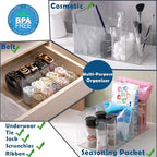 Belt Organizer - 2 Pack Clear Stackable Belt holder - Image 6