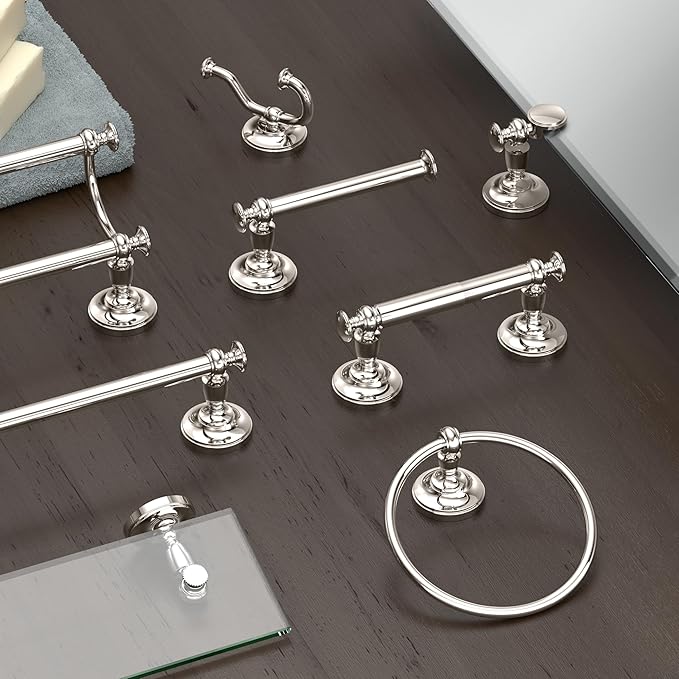 Gatco 4125 Tavern 2 Hook Twin Robe Hook, Wall Mounted Hook - Image 4