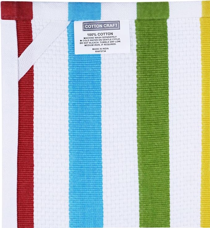 COTTON CRAFT Oversized Kitchen Towels - Image 8