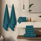 GLAMBURG Ultra Soft 24-Piece Towel Set - Image 6