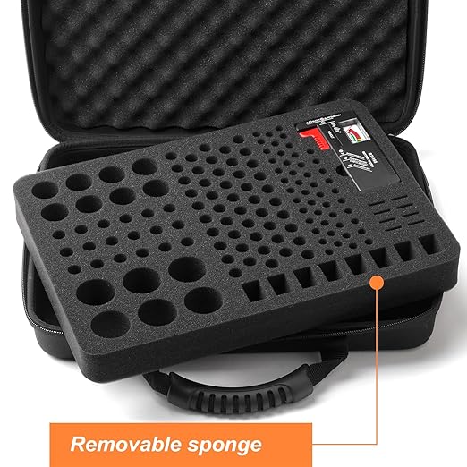 Battery Organizer, Battery Organizer Storage Case - Image 4