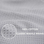 Homaxy 100% Cotton Waffle Weave Kitchen Dish Towels, Ultra Soft Absorbent Quick - Image 2