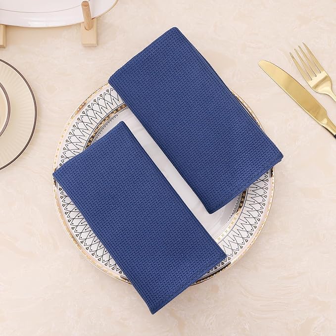 Homaxy 100% Cotton Waffle Weave Kitchen Towels - Image 7