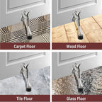 Chumia 12 Pieces Heavy Duty Door Stoppers 5.35 Inches Kickdown Adjustable Kick - Image 6
