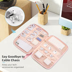 Electronics Organizer Travel Case, Charger Bag Cord Organizer Travel, - Image 5
