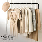 Utopia Home Velvet Hangers 50 Pack – Luxury Non-Slip Slim Pant & Coat Hangers - Image 4