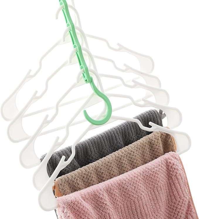 Mr. Pen- Space Saving Hangers for Clothes, Playful Pop Colors, Plastic Multi - Image 8