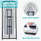 Seiritex Over The Door Ironing Board Cover 13 x 37 inch, Small Ironing Board - Image 3