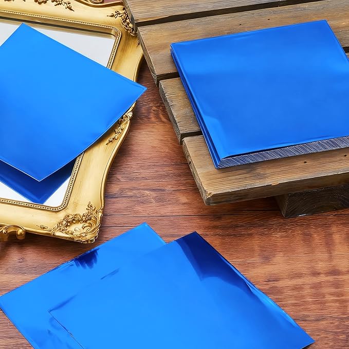 150 Packs Aluminum Metal Crafts DIY Foil 6 Inch x 6 Inch x 0.07 mm Thick - Image 5