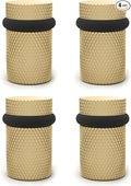 Mega Handles Knurled Floor Door Stopper, Quickly Installed Wall Protector by MegaHandles