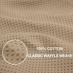 Homaxy 100% Cotton Waffle Weave Kitchen Dish Towels, Ultra Soft Absorbent Quick - Image 2