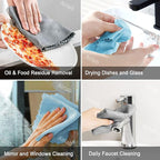 Airlab Streak Free Miracle Cleaning Cloths Easy Clean Nanoscale, Microfiber - Image 7