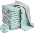 Bessrung 20 Pack Kitchen Dish Cloths, Super Absorbent Microfiber Cleaning Cloth by Bessrung