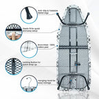 Metal Mesh Panel Tabletop Ironing Board | Foldable Iron Board | Heavy Duty - Image 4