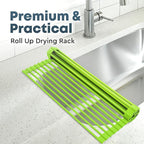 Zulay Kitchen Large Roll Up Dish Drying Rack - Image 2