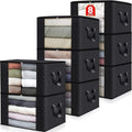 Fab totes Storage Bags, Clothes Blanket Storage Bins Foldable Closet Organizers by Fabtotes
