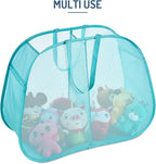 Seiritex Mesh Popup Laundry Hamper 2 Compartment, Collapsible Laundry Sorter - Image 3