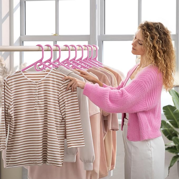 NEATERIZE Ultra Heavy Duty Plastic Clothes Hangers - Image 6