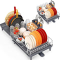 TOOLF Expandable Dish Rack, Dish Drying Rack by TOOLF