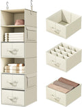 Vailando 6-Shelf Hanging Closet Organizer by Vailando