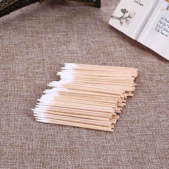 1600PCS Pointed Cotton Swabs 2.75 Inch Microblading Cotton Swab, Cotton Swabs - Image 4