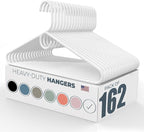 Neaties Heavy Duty Clothes Hangers 100+ Pack – Made in The USA – 8lb Capacity by NeatiesHangers