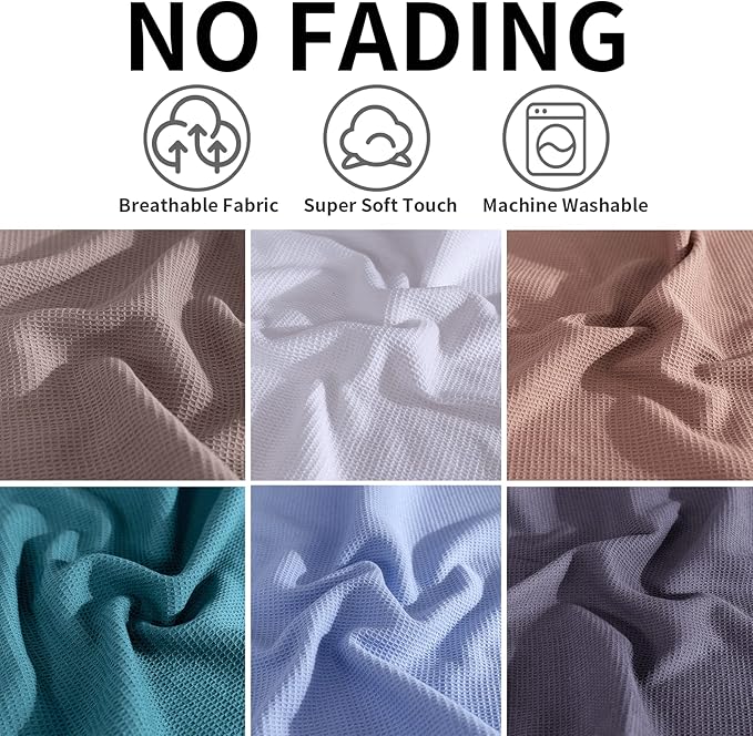 QUILTINA Dish Towels Set, 100% Cotton Waffle Weave Kitchen Towels 6 Pack - Image 4