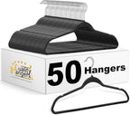 Quality Hangers 50 Pack Plastic Hangers by QualityHangers