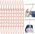 Wonder Hanger Max 10-Pack Space Saving Hangers, Reinforced Hooks Swivels 360° by WONDERHANGER