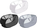 3 Pcs popup laundry hamper Sturdy Large Capacity collapsible laundry basket by NarangOrnt