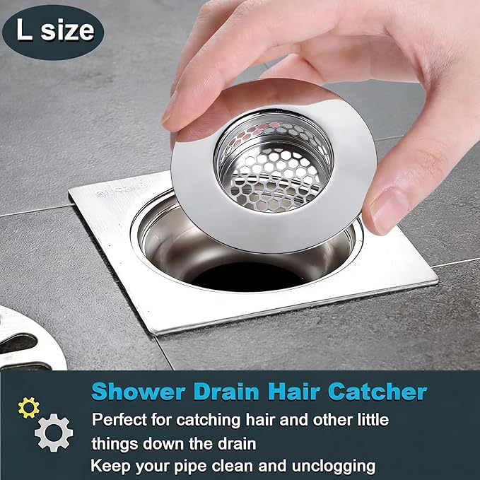Bathroom Drain Strainers, Hair Catcher - Image 4
