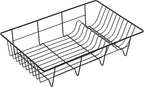 Sweet Home Collection Metal, Dish Drainer Drain Board and Utensil Holder Simple - Image 3
