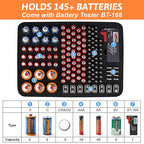 Battery Organizer, Battery Organizer Storage Case - Image 3