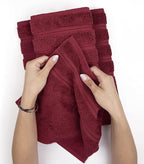 American Soft Linen Luxury 4 Piece Bath Towel Set, 600 GSM 100% Cotton Turkish - Image 5