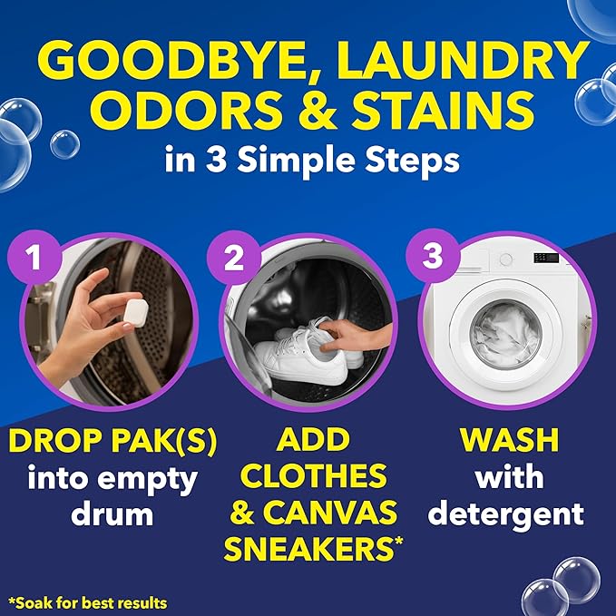 OxiClean Odor Blasters Odor and Stain Remover Laundry Power Paks, 24 Ct - Image 8
