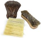 All-Natural Wooden Scrub Brush Set | Wooden Handle | Tampico and Palmyra - Image 6