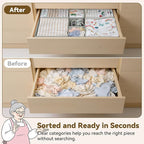 GRANNY SAYS Drawer Organizer Clothes, 12 Pack Dresser Organizer Bins - Image 3