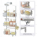 SWTYMIKI Shower Caddy Hanging Organizer - Image 5