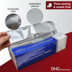 Pre-Cut Aluminum Foil Sheets, Foil Pop Up Sheets Aluminum Foil 12" x 10.75" - Image 4