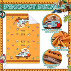 Boyiee Set of 6 Camping Kitchen Towels Absorbent Dishcloths Bonfire Tent Car - Image 5