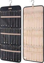 BAGSMART Hanging Necklaces Organizer Jewelry Holder Storage Roll by BAGSMART