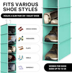 Simple Houseware 10 Shelves Hanging Shoes Organizer Holder - Image 4