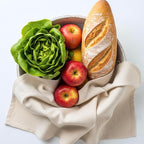 Flour Sack Towels | Tea Towel for Crafts| Kitchen Dish Cotton Blank Towel for - Image 4