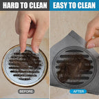 2 Pack 4 Inch x 33 ft Linear Shower Drain Hair Catcher Screen Disposable - Image 4