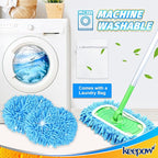 KEEPOW Reusable Microfiber Mop Pads Compatible - Image 8