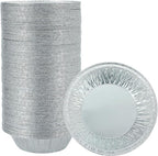 Pie Pans 5 inch HEAVY-DUTY Disposable Aluminum Foil pie/tart Pans by Waytiffer