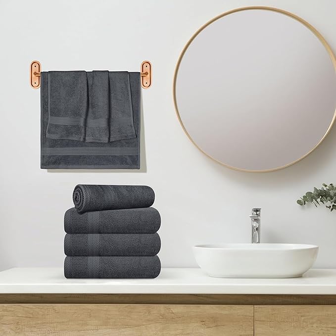 24 Pack Premium Hand Towels – 100% Cotton, Soft & Highly Absorbent – 16x27 - Image 5
