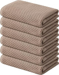 Kitinjoy 100% Cotton Waffle Weave Kitchen Hand Towels by Kitinjoy
