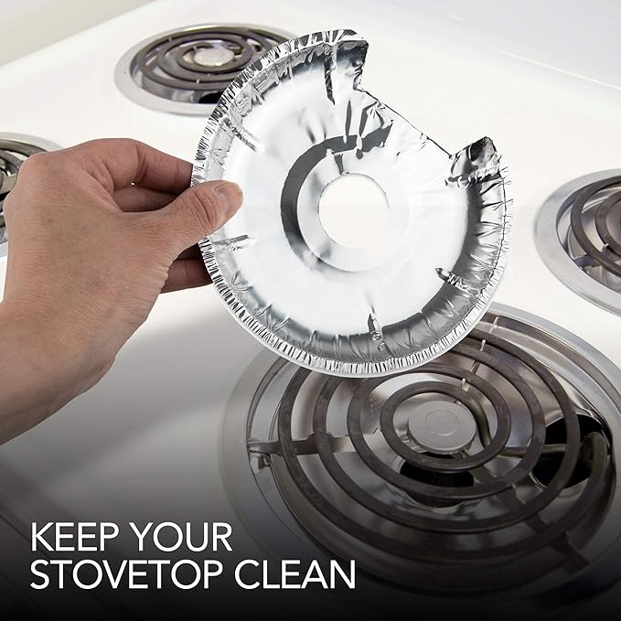 Round Electric Stove Burner Covers 6 Inch and 8 Inch Disposable Stove Top - Image 6
