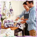 Breling Set of 6 Happy Easter Kitchen Towels Religious Dish Towel Bathroom - Image 4